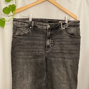 Mavi jeans, black denim wash size 34/29